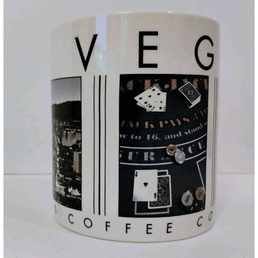 Starbucks Las Vegas City Scenes Barista Series 2003 Collectors Coffee Mug Cup - Picture 2 of 6